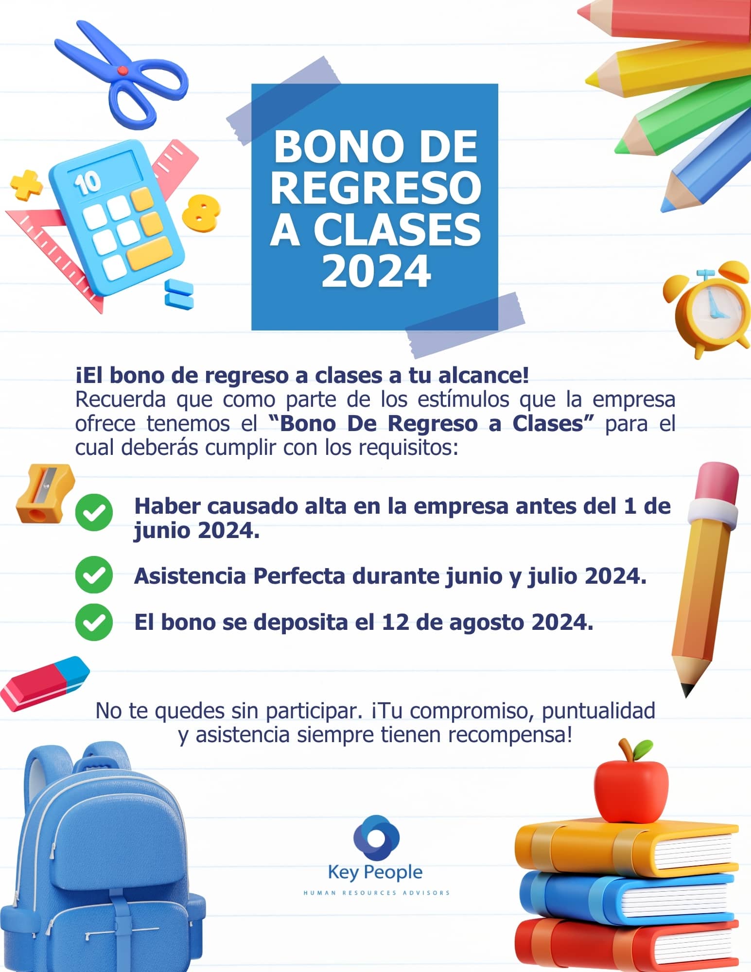 Bono de regreso a clases 2024-KP